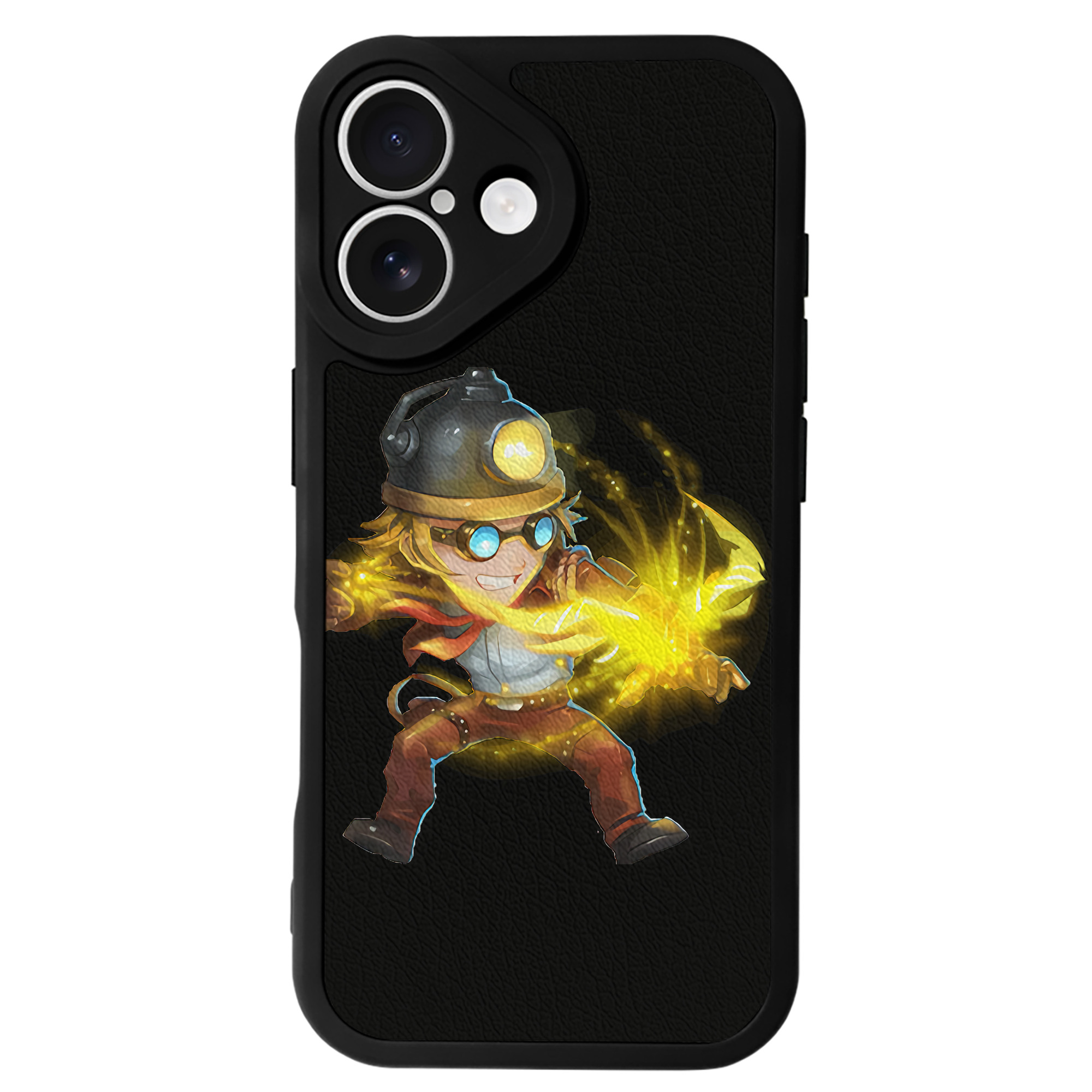 リーグ・オブ・レジェンド League of Legends LOL 【iPhone 16シリーズ対応】シリコンスマホケース（レザー調） 材質：シリコン